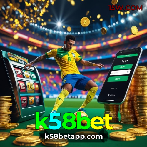 Fluxo de download do app k58bet — referência visual