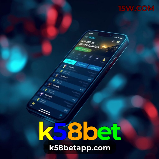 Resumo do fluxo de instalação do app k58bet — ilustração editorial